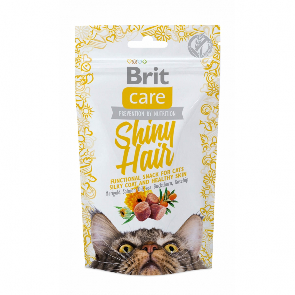 Bild 1 von Brit Care Cat Snack Shiny Hair 50g